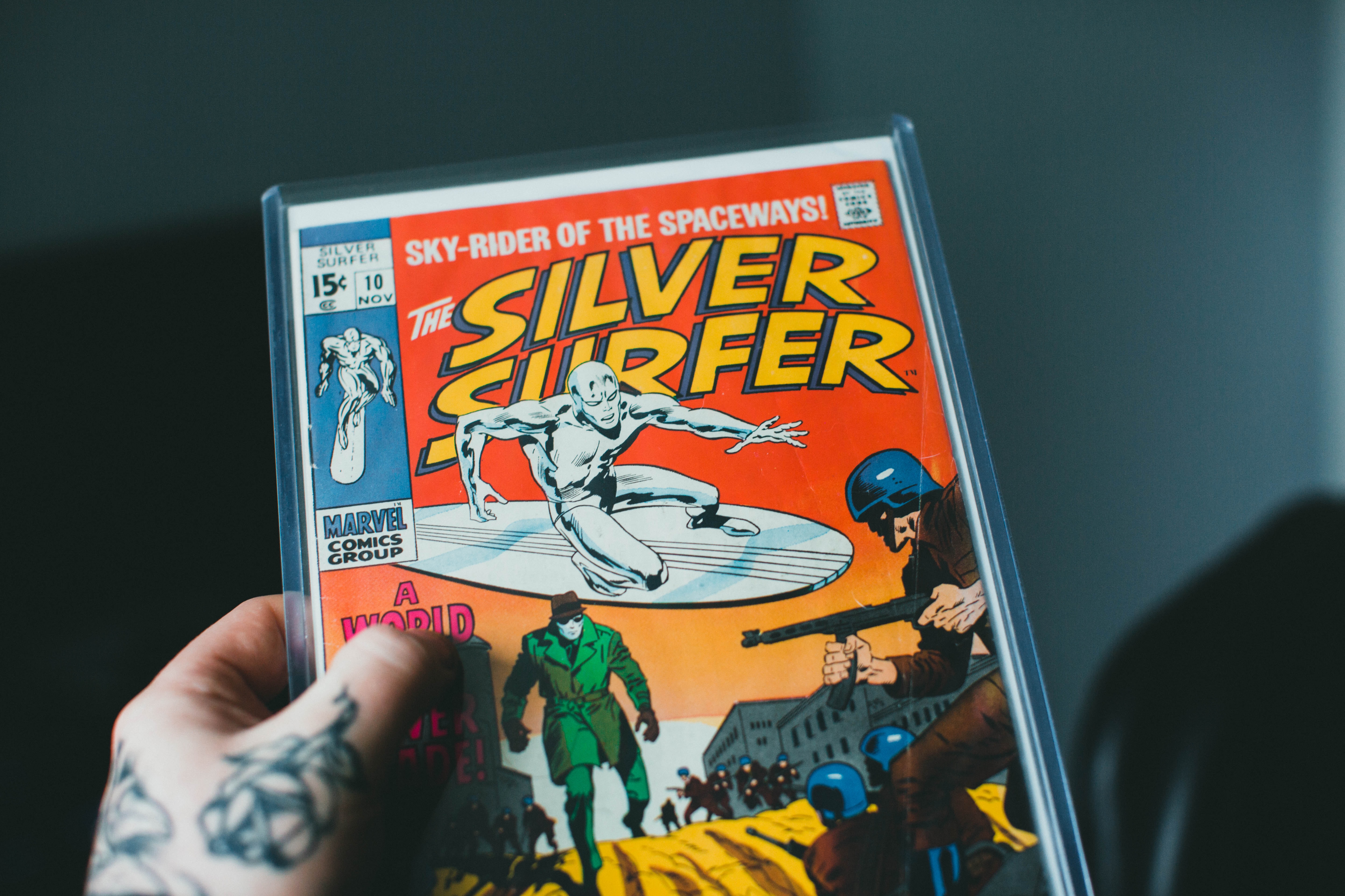 Comicbooks Photo by Erik McLean